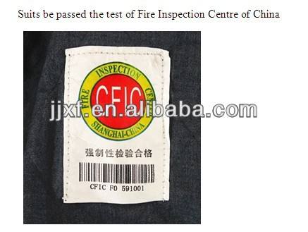 China Manufacturer Fire Entry Suit, Firefighter Clothing, Fireproof Suit for fire fighting EN469